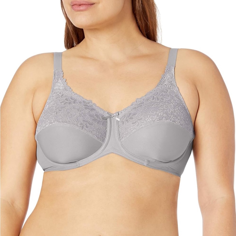 Lilyette by Bali Minimizer Underwire Bra Morning Fog Women's